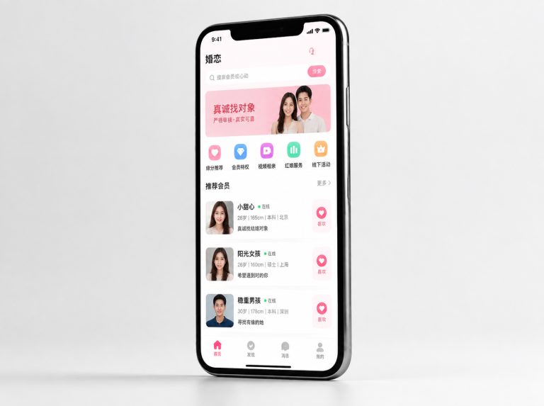 马鞍山婚恋APP与手机H5网站